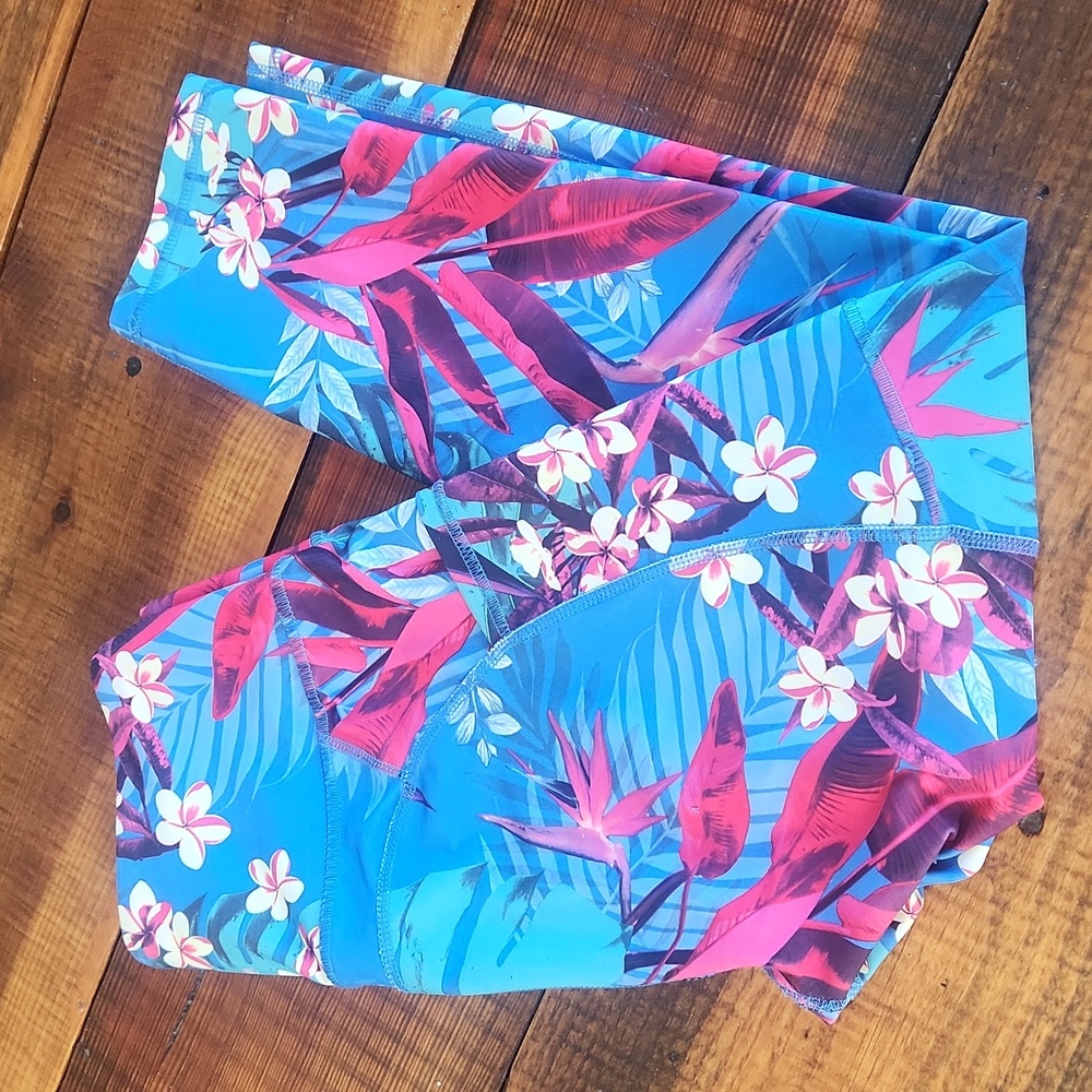 [LAST CHANCE] Marika Sport Legging Tropical Floral - Picture 3 of 3